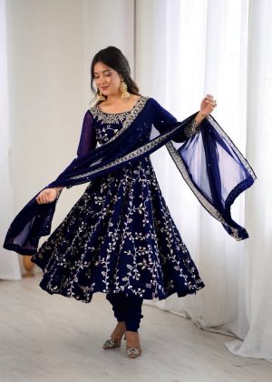 Women’s Ethnic Anarkali Gown Fully Stitched & Ready to Wear